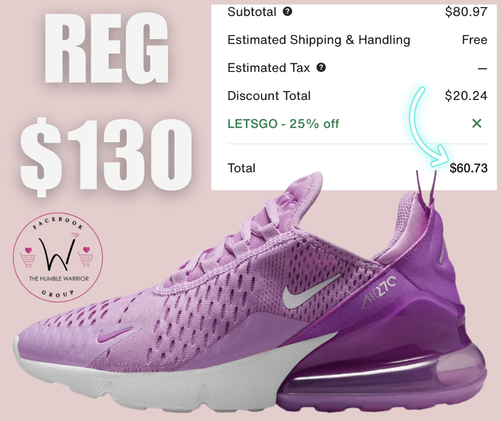 Big Kid’s Nike Air Max 270!